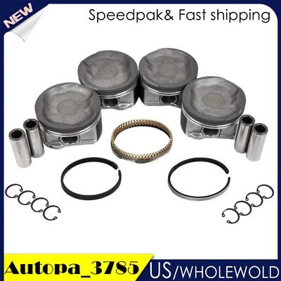 Juego de 4 pistones de motor para Toyota Tacoma 2,7 L DOHC 16V 2TRFE 13101-75130 2005-2016 Foto 1 de 4