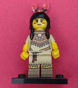 Lego 71011 Minifigures Series 15 Tribal Woman Native Indian w/ Baby In Carrier - Foto 1 di 6
