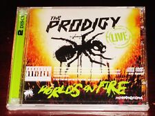 The Prodigy: World's On Fire - Live CD + DVD Set 2011 The End Records USA NEW