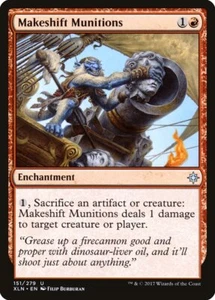 Magic the Gathering (mtg): XLN: Makeshift Munitions  (x 4) - Picture 1 of 1