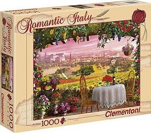 CLEMENTONI PUZZLE 1000 PEZZI ROMANTIC ITALY TOSCANA 39260 - Immagine 1 di 1