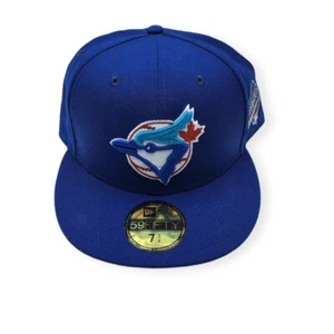 New Era Toronto Blue Jays 59Fifty 1993 World Series Wool Blue Fitted Hat Cap - Picture 1 of 8