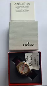 Junghans Mega / Funkuhr / Armbanduhr / SN: 37 / 4500 707 / Neu ! Retro - Bild 1 von 10