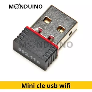 MINI CLE WIFI USB ADAPTATEUR SANS FIL DONGLE RÉSEAU WIRELESS 150MBPS 802.11N/G/B - Bild 1 von 3