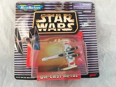 1996 GALOOB Micro Machines Star Wars X-Wing Starfighter Die Cast Metal - NEW - Image 1 of 4