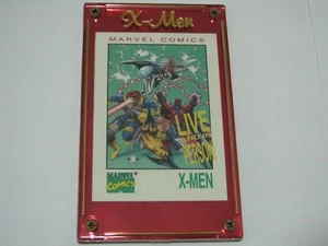 1992 Marvel Comics X-Men Wolverine Live and in Person Promo Card Signed Auto - Bild 1 von 4