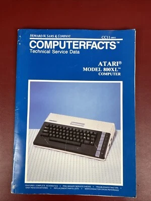 ATARI 800XL Howard Sams ComputerFacts Technical Service Data Manual - Image 1 of 4