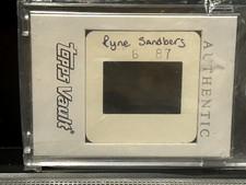 Topps Vault Ryne Sandberg Darkroom Photo Slide Cell