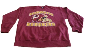 Vtg. Washington Redskins Football  NFL Large Sweatshirt Made in USA Trench Brand - Picture 1 of 5