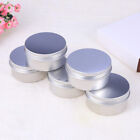  10 Pcs Cream Travel Container Candle Tin Jar Aluminum Storage Box Seal