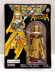 Special Gold Edition Warrior Nun AREALA firmato Ben Dunn #1007/2000 MOC 1997 - Foto 1 di 7