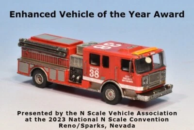 N Scale Pierce Class Pumper Truck Kit - Showcase Miniatures-assy. required(146) - Image 1 of 4