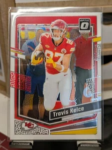 Travis Kelce NFL Cards - 2023 Rookies & Stars and Donruss Optic - Picture 1 of 4