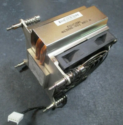 FOXCONN 463990-001, HP P/N: 463990-001 HEATSINK WITH FAN - Image 1 of 4