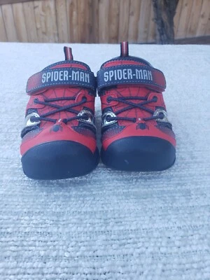 Marvel Spiderman Far From Home Light up Toddler Boy's Size 10 Closed Toe Sandals - Image 1 of 3