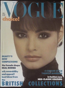 VOGUE UK February 1986 TALISA SOTO Uma Thurman KERI HULME Joseph Beuys @ EXCLT - Imagen 1 de 6