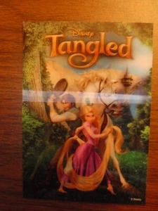 Disney 3-D Lenticular Card TANGLED Disney Movie Club DMC Exclusive - Picture 1 of 2