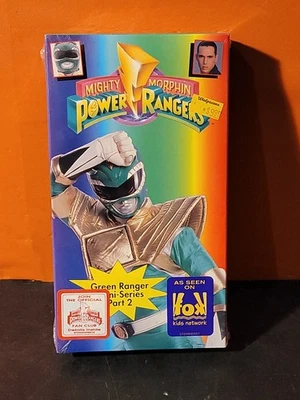 1994 Mighty Morphin Power Rangers Green Ranger Mini-Series Part 2 VHS ~ Sealed - Image 1 of 2