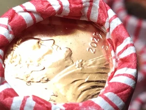 SEALED! 2025 D Lincoln Cent Penny Full Box (50 Rolls) BU UNC OBW (FREE SHIP) 🦅 - Picture 1 of 6