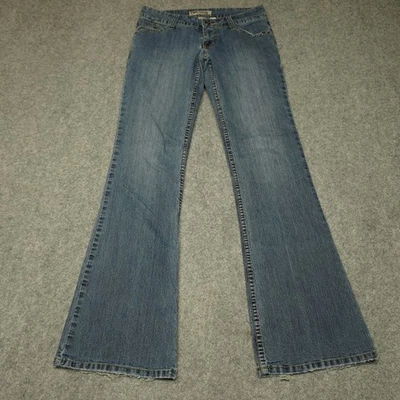 YMI Women's Jeans Size 5 Light Blue Wash Stretch Flare Leg - Image 1 of 4