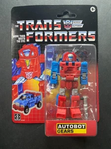 Transformers Retro G1 AUTOBOT GEARS 5” Action Figure Walmart Exclusive NEW - Picture 1 of 11