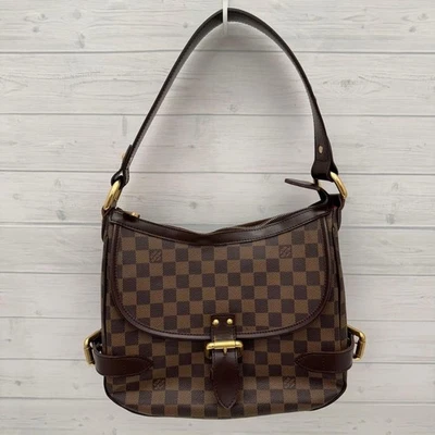 LOUIS VUITTON N51200 Damier Highbury bag Shoulder Bag Damier Canvas Ebene Brown - Image 1 of 4