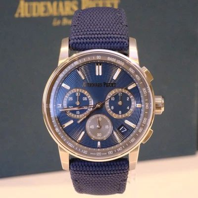 Audemars Piguet Code 11.59 Blue Dial | 26393ST.OO.A348KB.01  Box and papers 2025 - Image 1 of 4