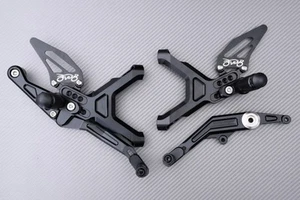 Black AVDB Rearsets Footrest BMW S1000 RR / S1000RR 2025 - X - Picture 1 of 6