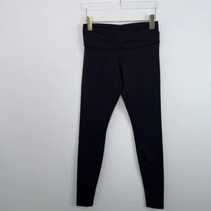 Lululemon Astro Wunder Unterhose * Full-On Luon schwarz Damengröße 6 niedriger Bund Yoga - Bild 1 von 14