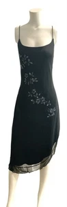 Anche Byer Y2k vintage! Abito midi Fairy Grunge floreale con perline stravagante L - Foto 1 di 13