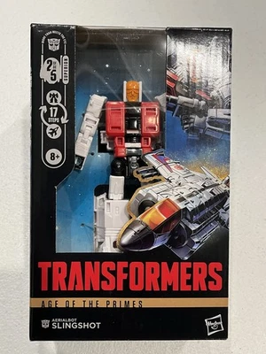 NUEVO Transformers Age of the Primes Aerialbot Slingshot Deluxe Class Nuevo en caja Autobots Foto 1 de 3