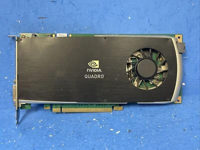 HP NVIDIA Quadro FX 3800 FY922AV 1 GB GDDR3 SDRAM PCI Express x16 Graphics ada - Image 1 of 4