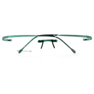 Men Round Rimless Eyeglass Frames Women Glasses Spectacles Lightweight Eyewear - Picture 1 of 13