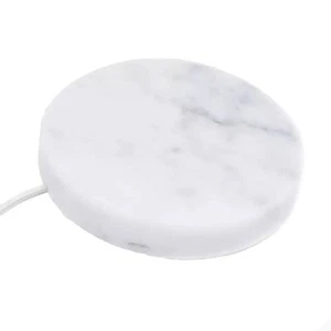 Einova 10W Qi Wireless Charging Stone, WP0103010-014, White Marble - Picture 1 of 4
