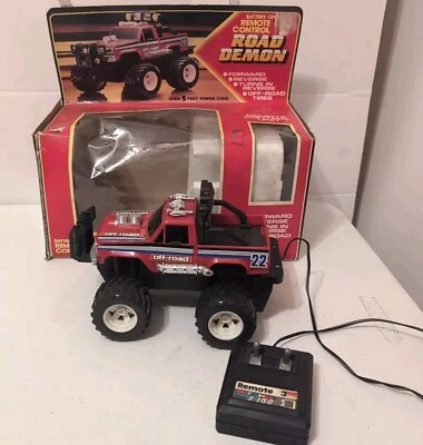 1988 Scientific Toys Wired Remote Control Road Demon Truck No. 7035 - Image 1 of 4