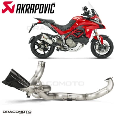 Escape Ducati Multistrada 1200 2015-2017 AKRAPOVIC Titanium RC E-D12E4 Foto 1 de 4