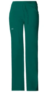 Scrubs Cherokee Workwear Drawstring Cargo Pant 24001 HUNW Hunter Free Shipping - Picture 1 of 2