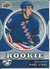 2007-08 Upper Deck Hockey Mini Jersey Collection MARC STAAL #131 Rookie Card