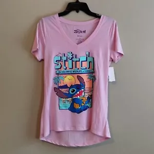 Women's Disney Lilo & Stich Hawaiian T-Shirt, Med - NWT - Picture 1 of 6