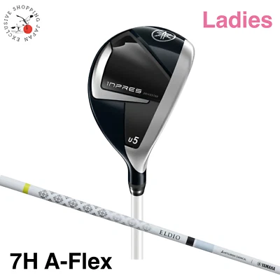 YAMAHA Inpres Drivestar Ladies Utility Hybrid 7H Club 2025 ELDIO TM-325U A-Flex - Image 1 of 4