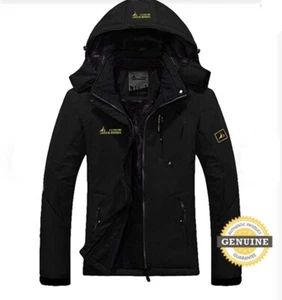 Women's Waterproof Ski Snow Jacket Winter Warm Fleece Lined Mountain Hiking Coat - Picture 1 of 8
