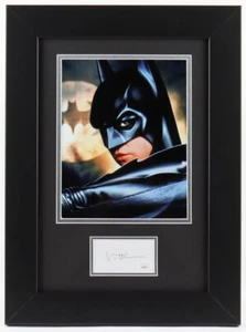 Val Kilmer Batman Forever Movie Signed Autographed 14x19 Frame Display + JSA COA - Picture 1 of 2