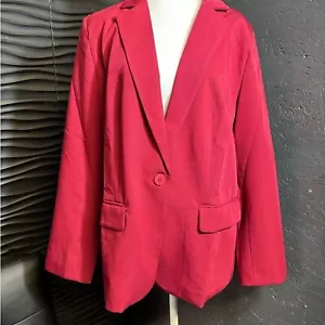 Blazer para mujer (C145) color borgoña - Imagen 1 de 6
