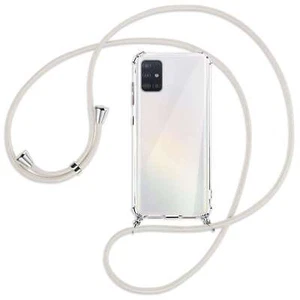 Handykette für Samsung Galaxy A51 (A515) broken white Hülle mit Band Kordel - Zdjęcie 1 z 2