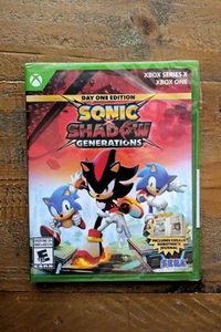 NEW ✹ Sonic X Shadow Generations Day One Edition ✹ Xbox One Series X Game ✹ USA - Picture 1 of 7