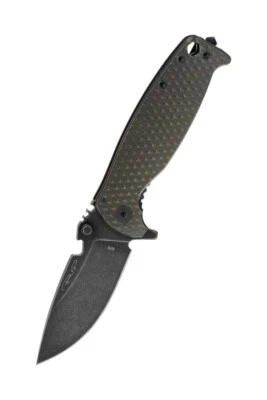 DPx Gear HEST F Framelock Bronze Titanium Manual Folding M390 Knife HSF015 - Image 1 of 4
