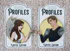 Romeo & Juliet Profiles Le 85 Fantasy Pin Pins Pop New On Card Coa's + Bag