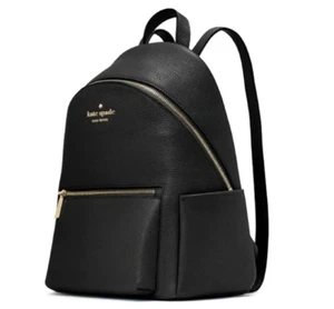 Kate Spade New York Leila Dome Rucksack Pebbled Leder Medium Schwarz - Bild 1 von 3
