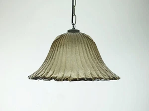 mid century PENDANT LIGHT briloner leuchten murano glass and metal 1970s - Picture 1 of 10