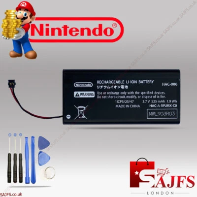 REPLACEMENT BATTERY FOR NINTENDO SWITCH JOY CON CONTROLLER 525MAH HAC-006 NEW